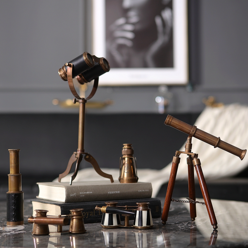 Office Furniture At Home - Retro Đồng Kính Thiên Văn Để