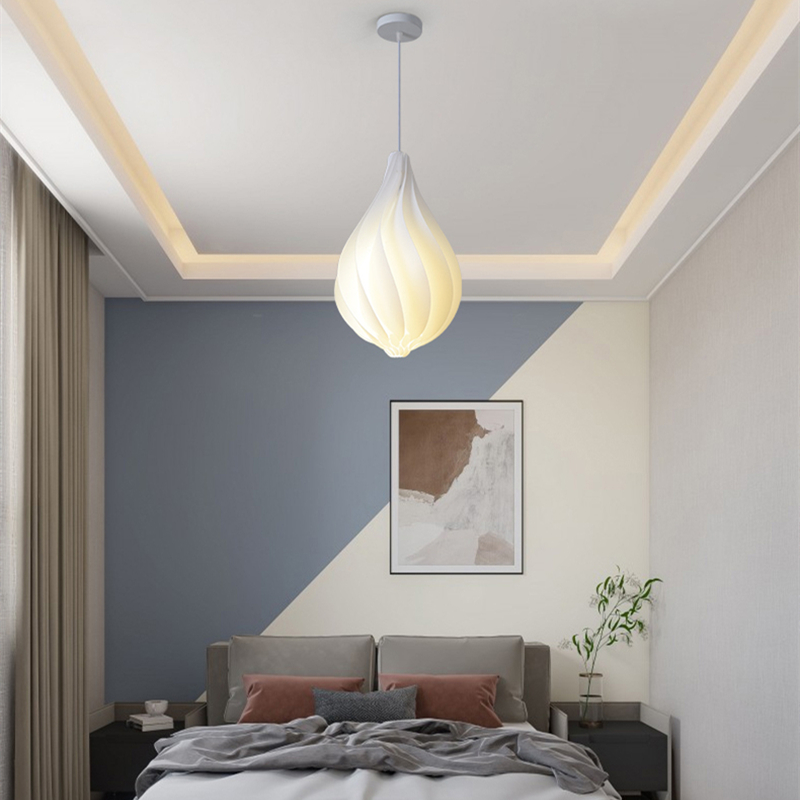 Office Furniture And Fixtures - Bắc Âu LED Trắng PVC Sóng