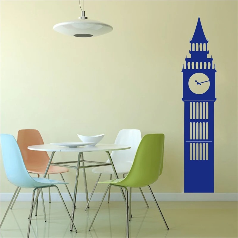 London Big Ben Clock Wall Deca - đánh giá và giá Office Furniture London