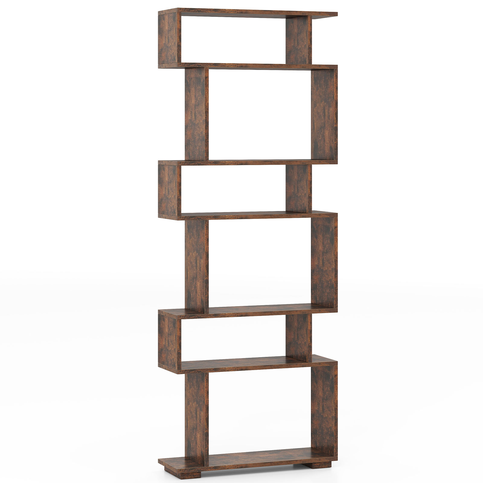 6-tier Storage Bookshelf S-sha - đánh giá và giá Bookshelf 5 Tier