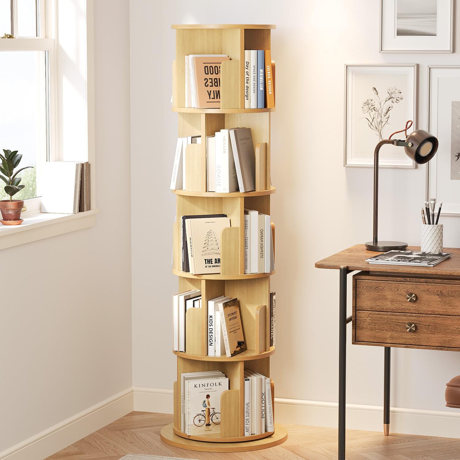 Baby Cabinet 5 Tall Tiers Floo - đánh giá và giá Bookshelf 5 Tier