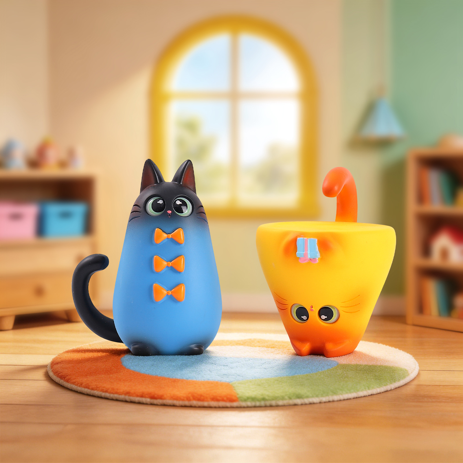 Blind Box Cat Figurine Resin C - đánh giá và giá Office Furniture Installation