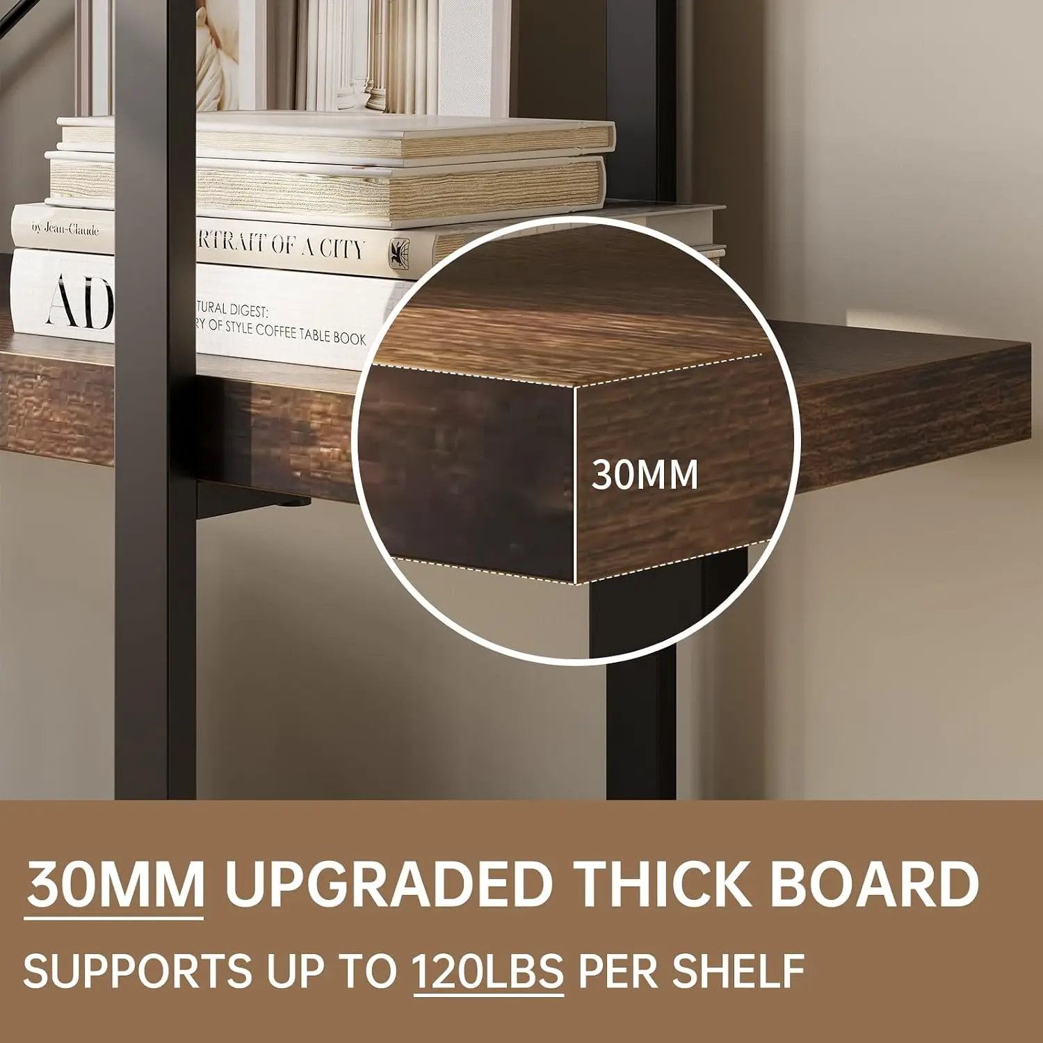 Bookshelf Set of 2, Heavy Duty - đánh giá và giá Bookshelf 5 Tier