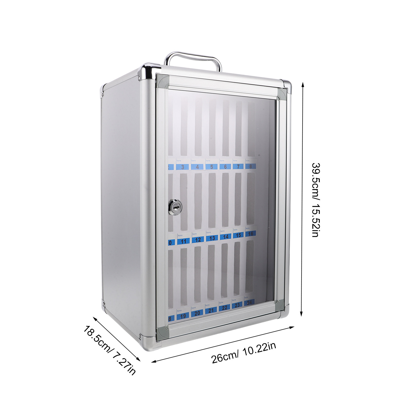 24-Slots Cell Phone Locker Alu - đánh giá và giá Office Storage Cabinet