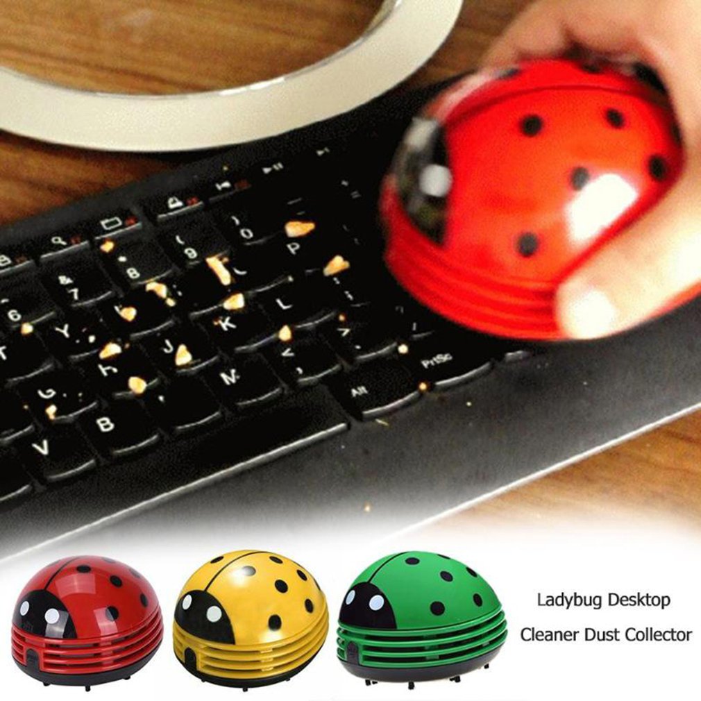 Cute Ladybug Desktop Vacuum Cl - đánh giá và giá Office Furniture Installation