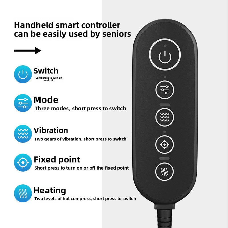 Electric Back Massager Vibrati - đánh giá và giá Office Furniture Heaven