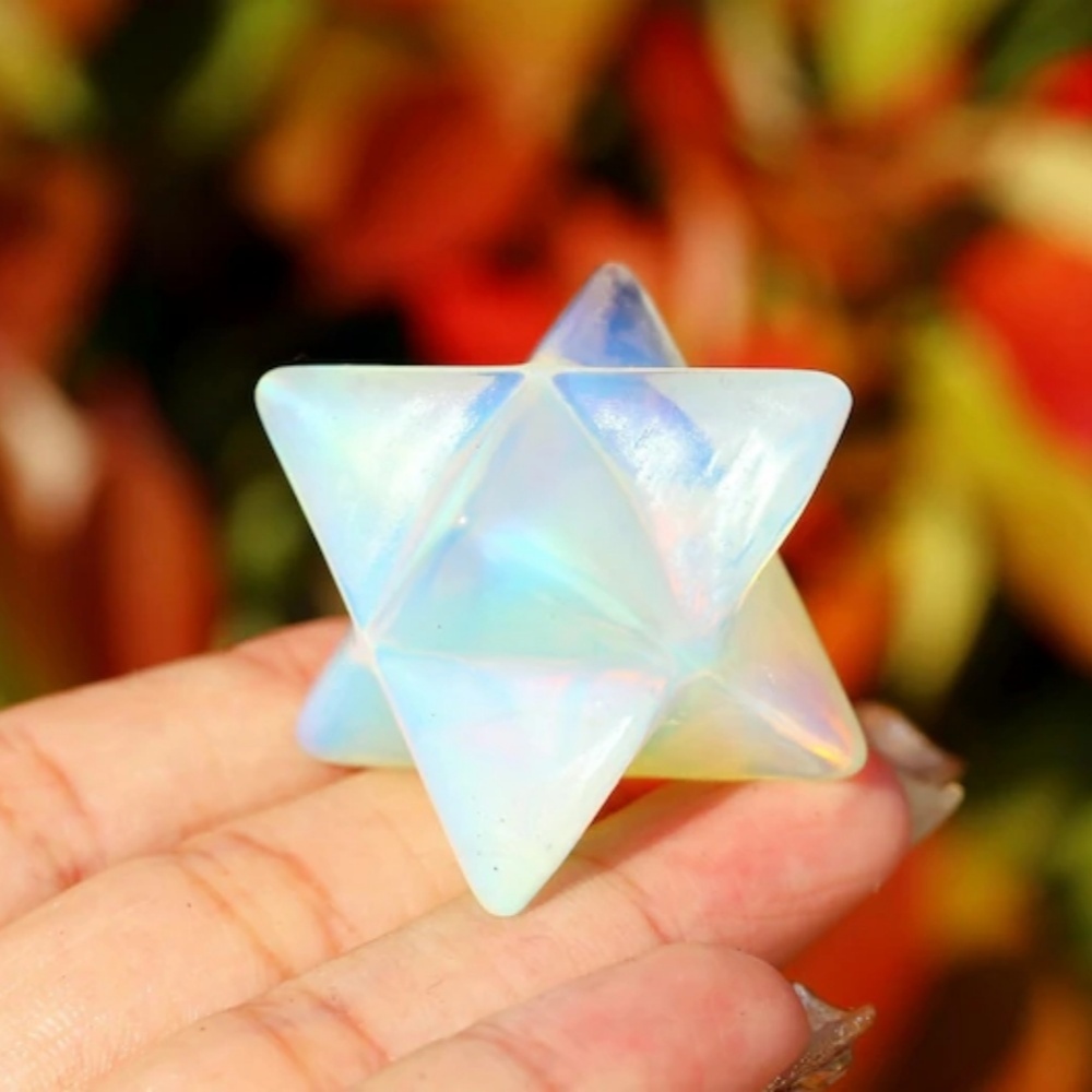 1pc High Quality Opal Merkaba  - đánh giá và giá Office Furniture At Home