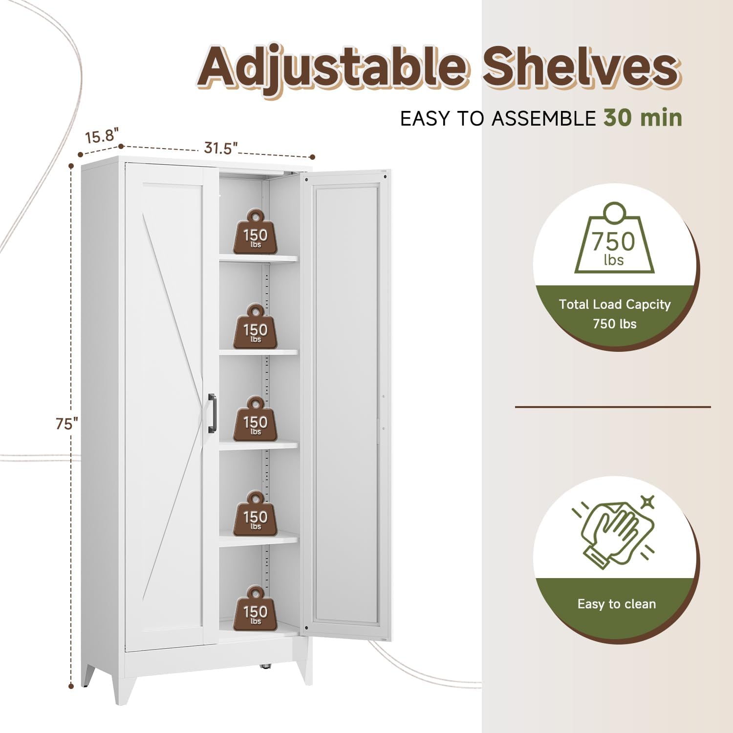 Tall Metal Storage Cabinet, Fr - đánh giá và giá Office Storage Cabinet