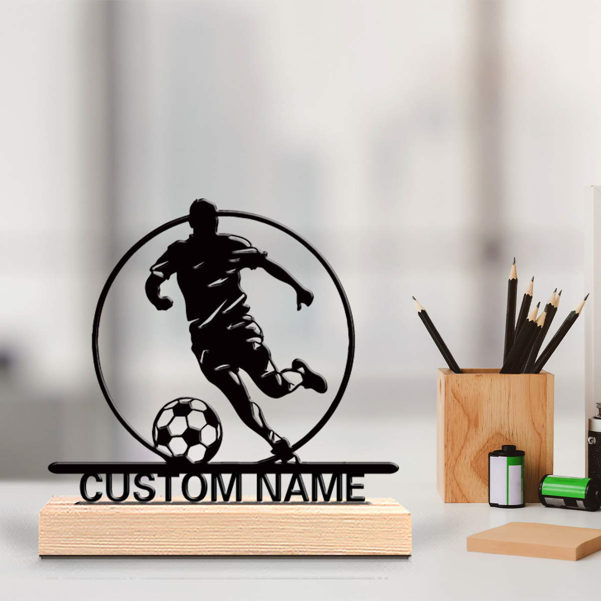 Custom Soccer Player Metal Sta - đánh giá và giá Office Furniture Installation