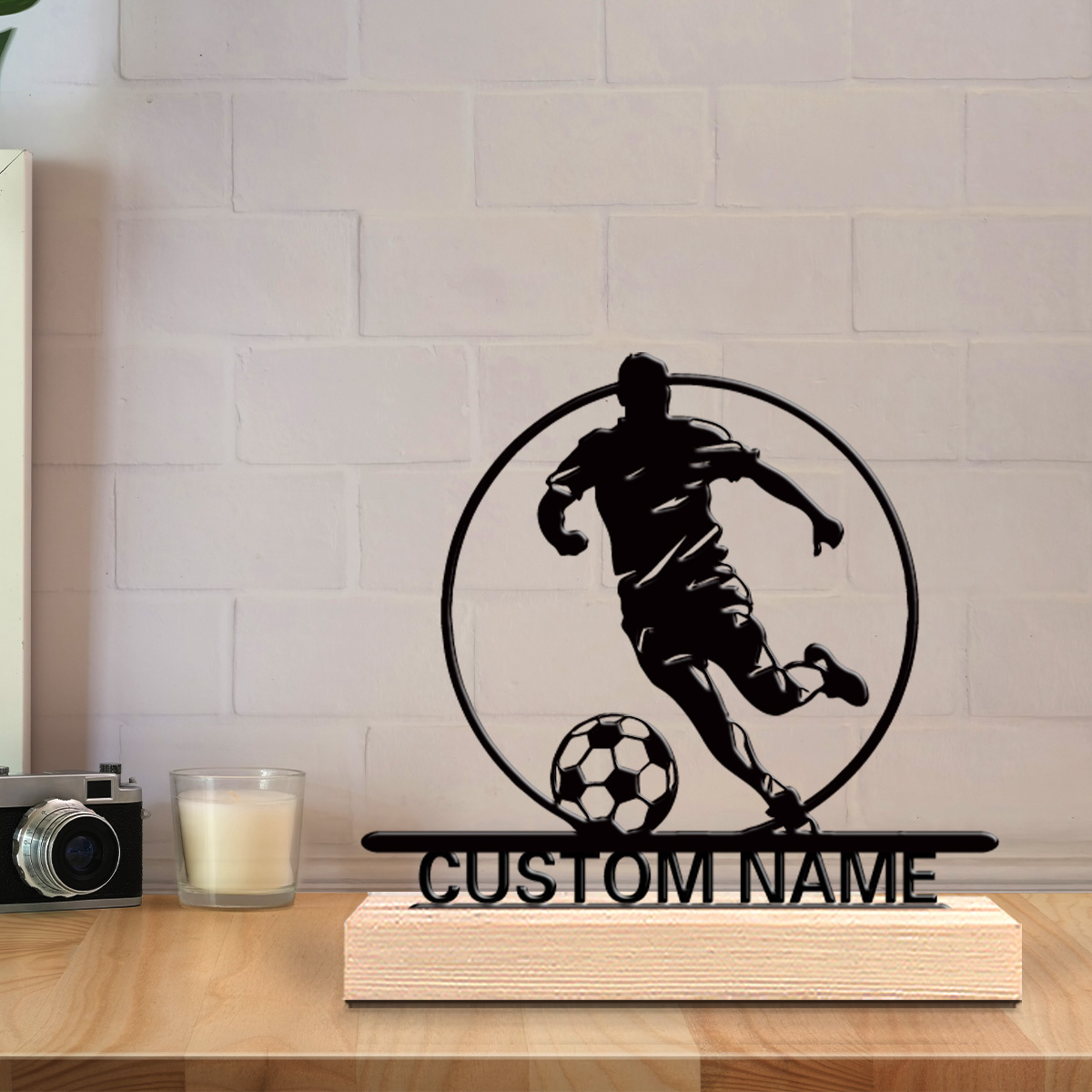 Custom Soccer Player Metal Sta - đánh giá và giá Office Furniture Installation
