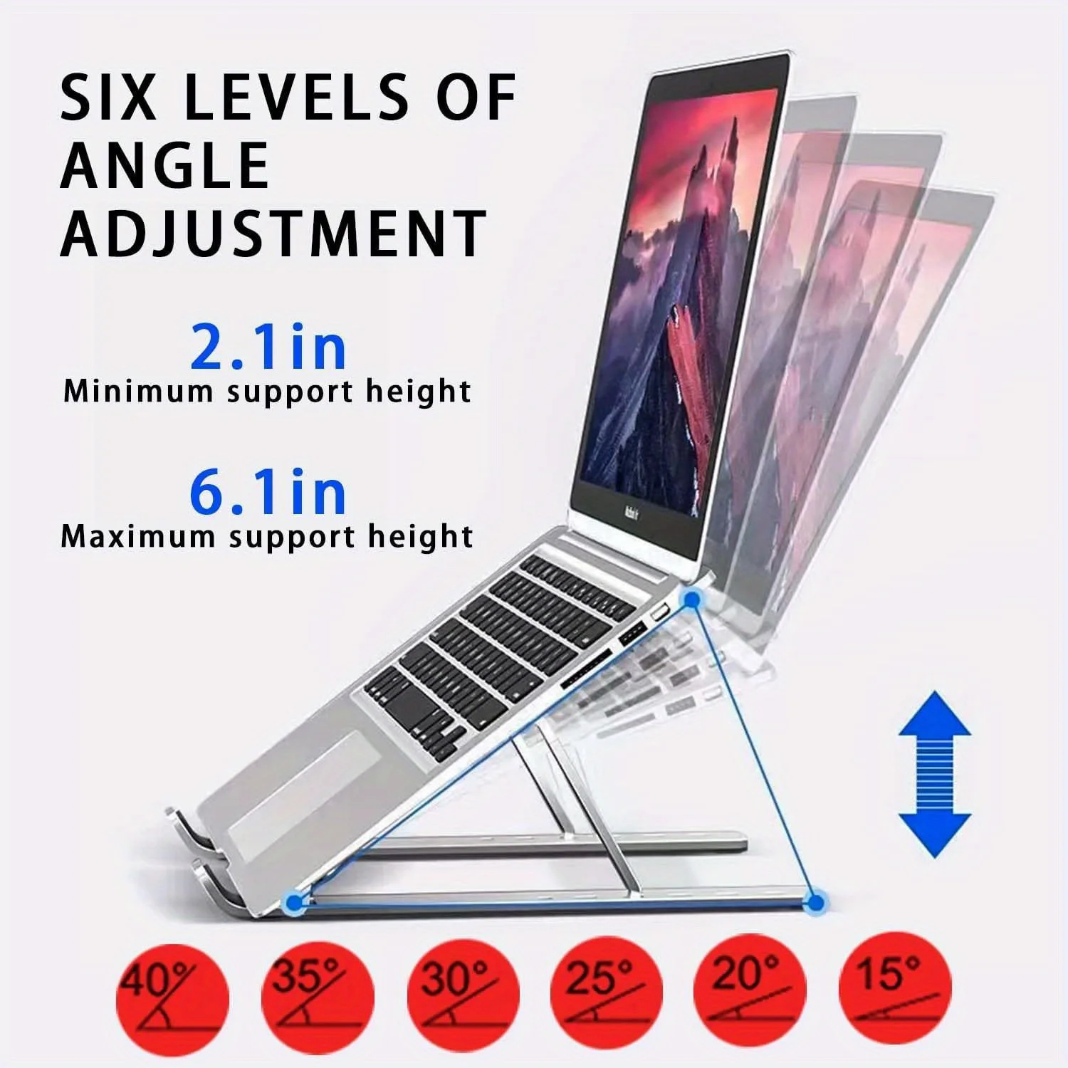 Adjustable Aluminum Laptop Sta - đánh giá và giá Adjustable Laptop Table