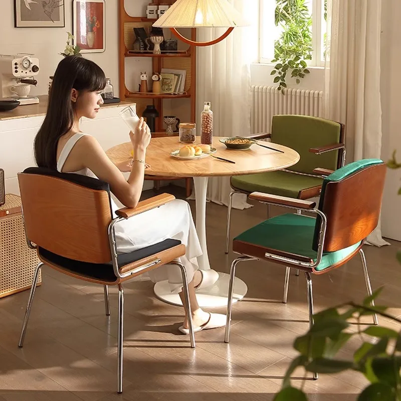 Solid Wood Backrest Dining Cha - đánh giá và giá Office Furniture Second Hand