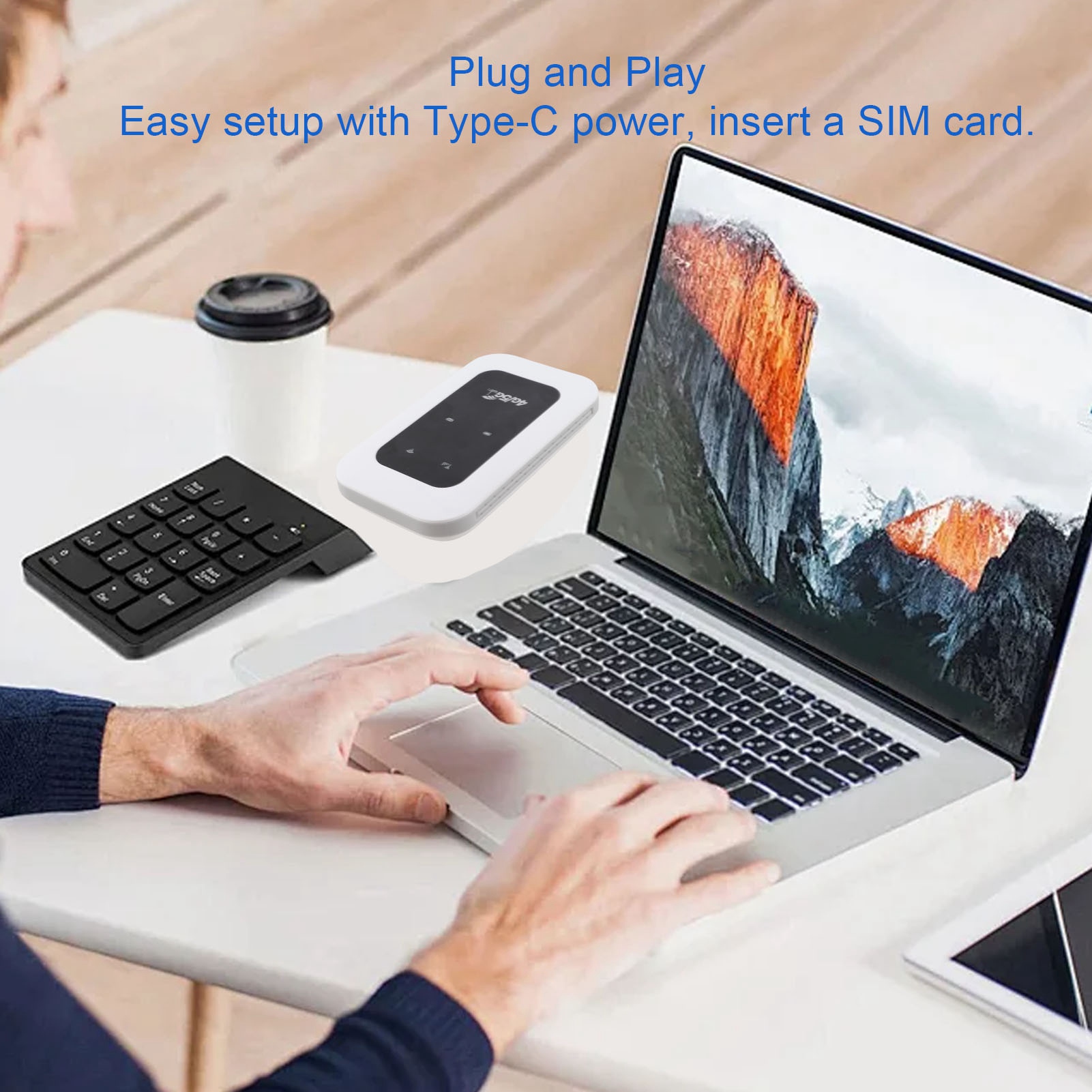 Portable 4G WiFi Hotspot 300Mb - đánh giá và giá Adjustable Laptop Table