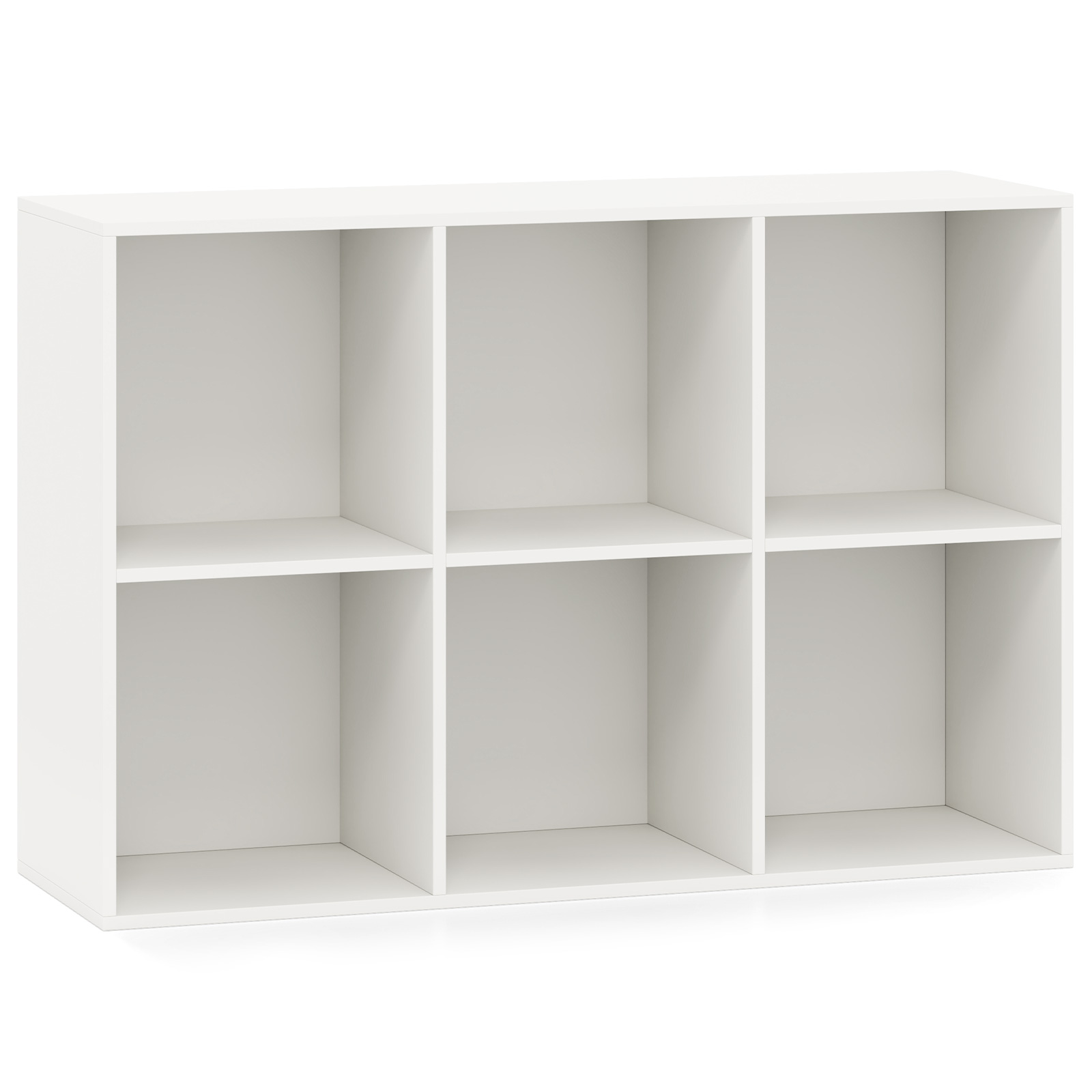 6-Cube Bookcase Modern 3-Tier  - đánh giá và giá Bookshelf 5 Tier