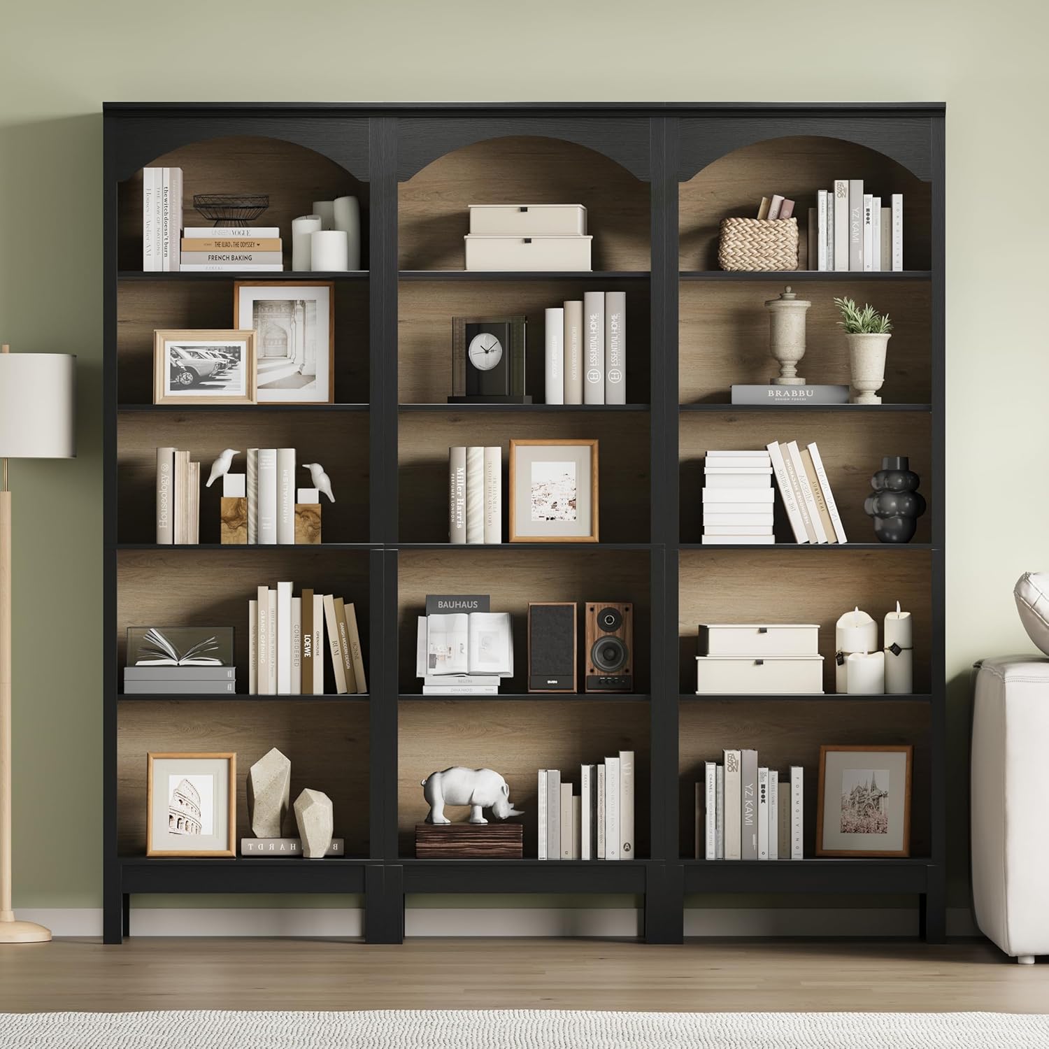 Arched Bookshelf with 5 Tier O - đánh giá và giá Bookshelf 5 Tier