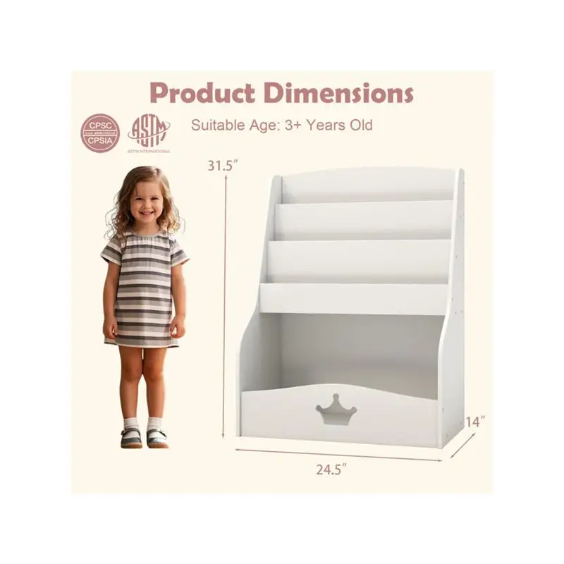 3-Tier Bookshelf & Toy Storage - đánh giá và giá Bookshelf 5 Tier