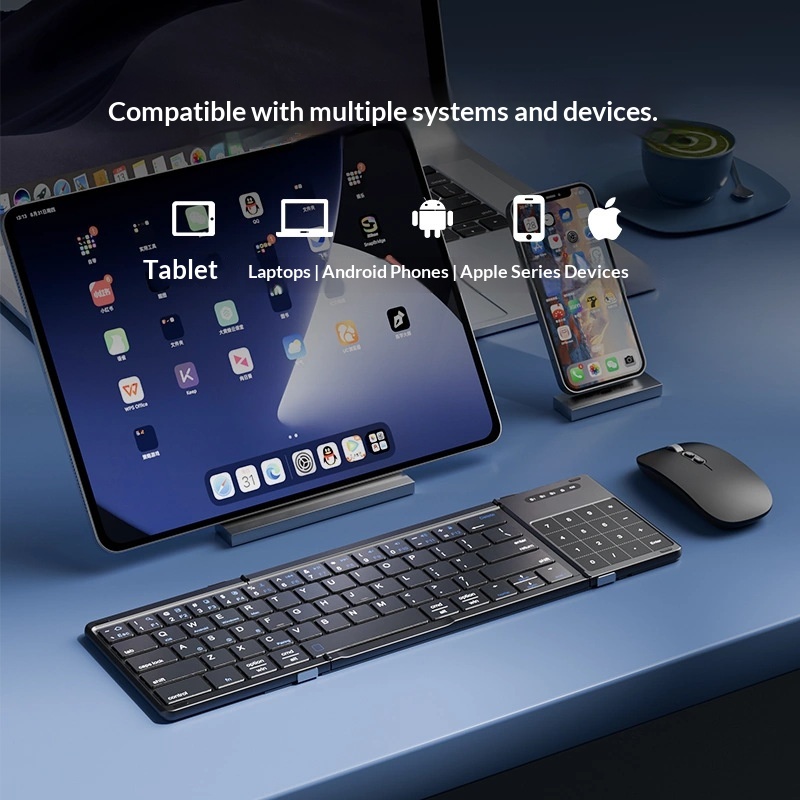 Mengzu Tri Fold Wireless Bluet - đánh giá và giá Adjustable Laptop Table