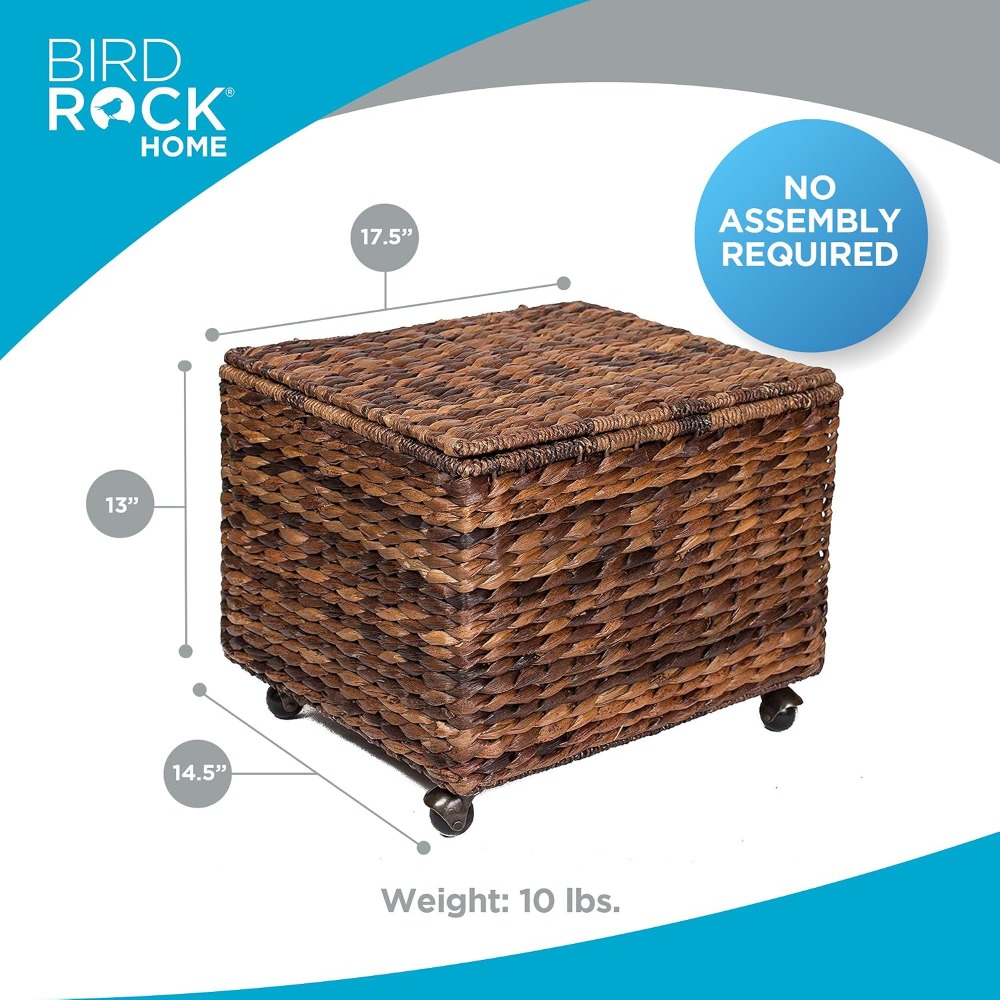 Handwoven Rolling File Cabinet - đánh giá và giá Office Storage Cabinet