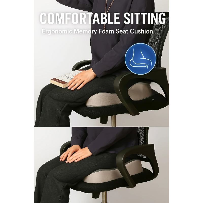 1 Pcs Ergonomic Memory Foam Se - đánh giá và giá Office Furniture Heaven