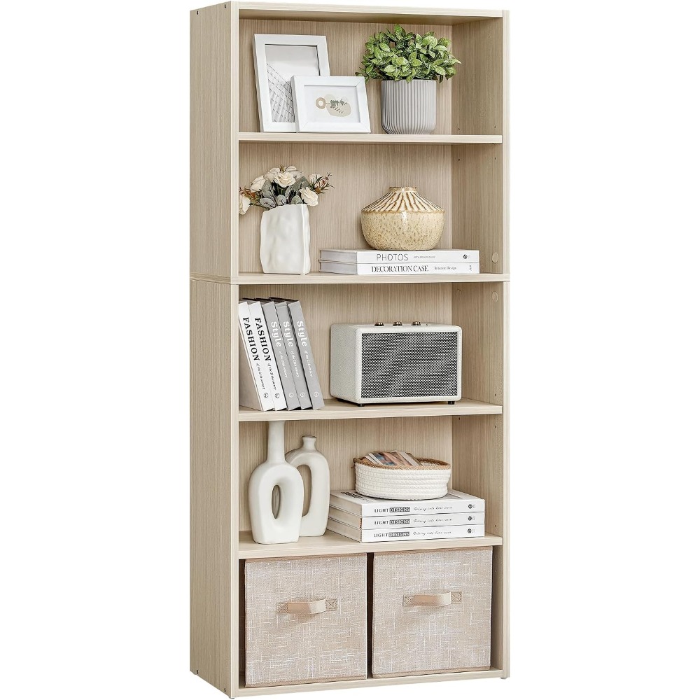 VASAGLE CUSTOS Collection - Bo - đánh giá và giá Bookshelf 5 Tier